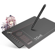 VEIKK A15 Graphic Drawing Tablet Online Teaching & studyting 8192 levels Battery-free Pen 10x6 inch 