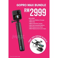 GOPRO - MAX 360 Action Camera Bundle (GIVEAWAY GOPRO 3DR DRONE)