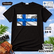 FINLAND 11-WEAR SOUVENIR T-SHIRT FINLAND COUNTRYTAG COTTON 24S PREMIUM GIFT SOUVENIR