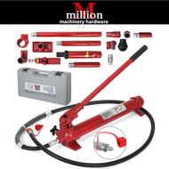 millionhardware - (Random Color) Hydraulic Jack kit 10 Ton Portable Power Hydraulic Jack Body Frame 