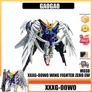 Gaogao MGSD XXXG 00W0 WING FIGHTER ZERO EW Flying WING ZERO Style Angel EW Lint Loss Assembly Gundam