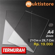 Acrylic sheet 2mm A4 Clear Acrylic/ Acrylic/