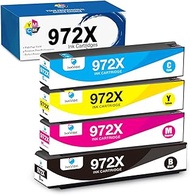 972X Ink Cartridges Replacement for HP 972 X 972 Combo Pack Work with PageWide Pro 477dw 577dw 577z 