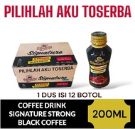Kopi Kapal Api ( Coffee Drink ) Signature Strong Black Kemasan Botol- ( HARGA 1 DUS )
