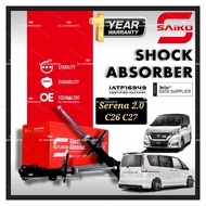 (WARRANTY 1YEAR) SAIKO ABSORBER NISSAN SERENA C26 C27 HYBRID SHOCK ABSORBER FRONT / REAR