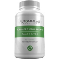 Advanced Collagen V2.Type I, II, III, V and X Hydrolysed Collagen Supplement with Vitamin C, L-glyci