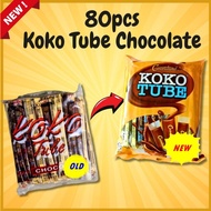 Koko Tube Chocolate 6.5g X 80PCS  / Ready stock