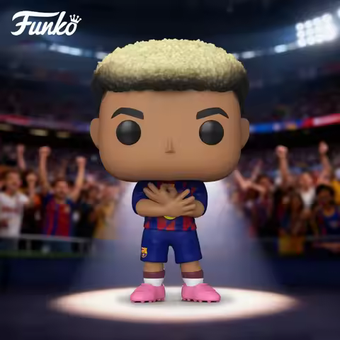 Funko Pop Original FC Barcelona Lamine Yamal Action Figures Toys for Birthday Gift