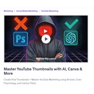 Canva Video Course-Master YouTube Thumbnails with AI, Canva & More | Learn Canva 2025
