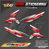 Mio GT Striping Sticker - Mio GT Striping Decal Sticker Racing Motif KS.06