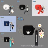 for Bowers & Wilkins BW Pi7 Pi5 S2 Earphone Silicone Case Cartoon Panda Earbuds Protective Headphone