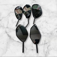 Pre-cut glasses for 360 degree rotating glasses