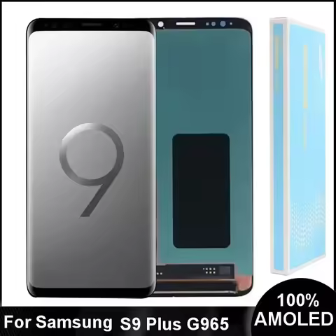 100% Super AMOLED S9Plus Lcd For SAMSUNG Galaxy S9 PLUS G965F G965 Display Touch Screen Digitizer As