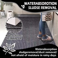 Kitchen floor mat waterproof anti slip oil resistant dirt resistant home bedroom entrance mat stripe