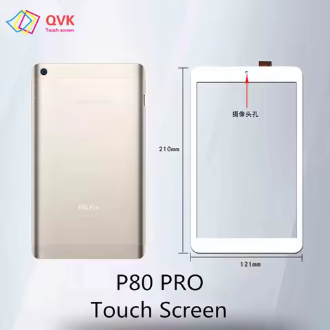 New 8 inch white touch for Teclast P80 PRO Capacitive touch screen panel FPCA-80B18-V02 80B18 fpca-8
