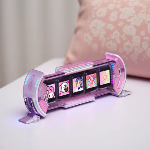 Divoom Times Gate give Gaming Digital Clock Diy Screen Control Support Weather Forecast Stock Market