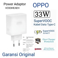 Original Oppo 33W Charger - SuperVOOC Fast Charging | A76 A96 A58 A77s Reno7 Z 5G