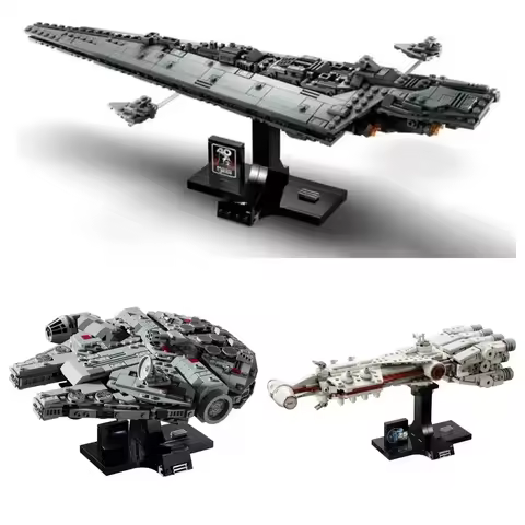 Hot Toys Movie Spaceship War Tantive Model Building Blocks Bricks Executor Destroyer Compatible 7537