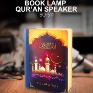 Hot selling New Quran Book-Type Audio Lamp Decorative Light Quran Speaker quran speaker quran player