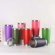 600ML/20OZ thermos cup, thermos water bottle, 304 stainless steel vacuum coffee cup.