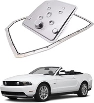 TRANSPEED 6R80 Transmission Oil Filter & Metal Oil Pan Gasket Kit Replace FT-188 BL3Z-7A098-A for Fo