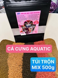 Cám chìm HIKARI MIX 5in1 MASTER - Thức ăn toàn diện cá dĩa cầu vồng thần tiên thủy sinh (CAO CẤP)