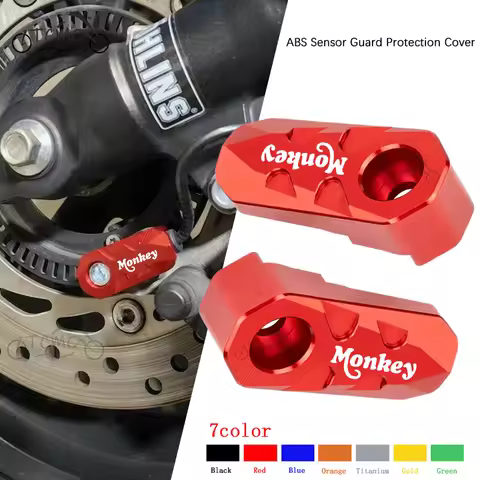 For Honda Monkey 125 Z125 Z 125 Z120 Monkey125 2018-2026 Motorcycle CNC aluminum Rear Wheel ABS Sens