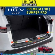 HONDA  HRV 2022 REAR BUMPER PROTECTOR 4D WITH EMBLEM N DOUBLE TAPE