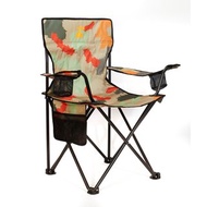 日韓限定 POLER CAMPING CHAIR 輕便扶手露營摺疊椅 芥末迷彩