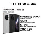TECNO Phantom V Fold 5G Smartphone (21GB RAM + 512GB ROM / Foldable Dual / 120Hz AMOLED / Dimensity 9000+)