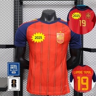 LAMINE YAMAL Spain Home Jersey 2025 Player Version S-2XL Authentic Quality Football