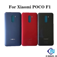 New Original For POCOPHONE POCO F1 Plastic Back Battery Cover For POCO F1 Phone Housing Case Spare P