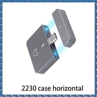 P4M.2 NVMe 2230 SSD Enclosure USB C Adapter 10Gbps USB3.2 Gen2 External Case Box for M2 2230 NVMe SN