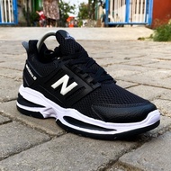 Sneakers New Balance Men Women Black White Sneakers Runing - Running Shoes - Sports Shoes - Branded - Jogging Shoes - Men's Casual Sneakers