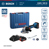 BOSCH GWS 18V-8 Professional เครื่องเจียรไร้สาย 18V 100มม. (ชุดอุปกรณ์) (รหัส 06019N90K1)