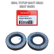 SEAL UP HEAD BOLT CAP BEAT VARIO 90543-MV9-670