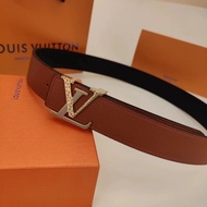 Lv New Style Korean Version Simple Belt Young People Fashion Casual Belt Men Style AK