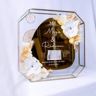 Wedding dowry Frame 30x30cm