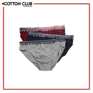 Cotton Club Outside Garter Brief - Assorted (3 in 1) CC-285C