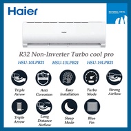 Aircond Haier Non Inverter turbo cool pro(HSU-LPA) 1hp/ 1.5hp/ 2hp