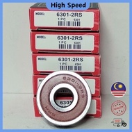 6301 BEARING FRONT REAR WHEEL SHAFT TAYAR DEPAN SAP BELAKANG HONDA EX5 C70 WAVE125 WAVE100 YAMAHA Y1