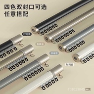 Curtain Track Aluminum Alloy Curtain Roman Rod Mute Double Track Curtain Rod Double Track Single Tra