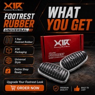 X1R FOOTREST CNC FORGED UNIVERSAL VIETNAM X1R PEMIJAK KAKI VIETNAM GETAH FOOTREST X1R