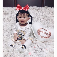 Baby wig bow band