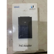 PoE adapter (Power over Ethernet) from Ubiquiti Networks.