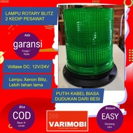 Lampu variasi rotary blitz kedip kilat pesawat petir seri H Taiwan bukan ya tapi untuk mobil truk ba