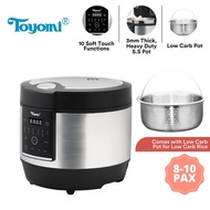 Toyomi 1.8L SmartDiet Micro-Com Rice Cooker with Low Carb Rice RC 9512LC