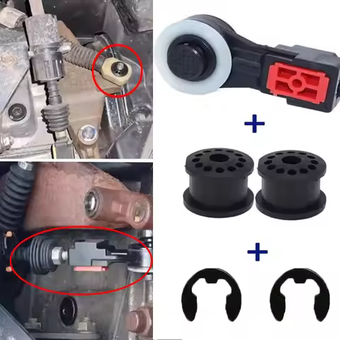 For Ford For C-Max For Fiesta For Focus For Fusion 1Set MT Gear Shift Grommet Bushing Gear Selector 