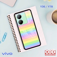 VIVO Y36 & Y78 Glass Softcase - VIVO Y36 & Y78 Mobile Phone Case[T37]