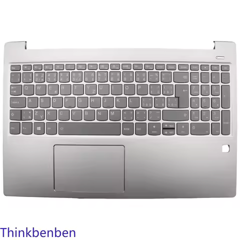 CZ Czech Keyboard Silver Upper Case Palmrest Shell Cover For Lenovo Ideapad 720S -15 15IKB Laptop 5C